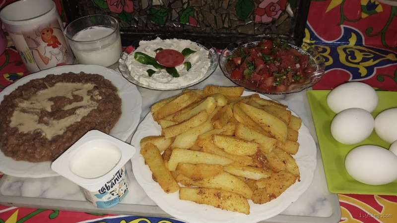 كيف أحمر البطاطس بدون زيت؟