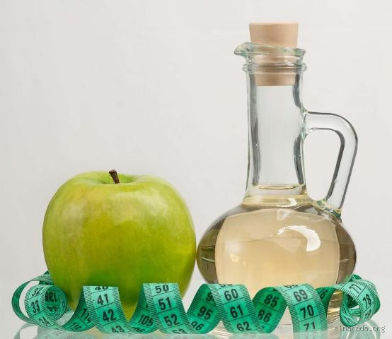 هل يساعد خل التفاح في علاج بطن سن اليأس؟